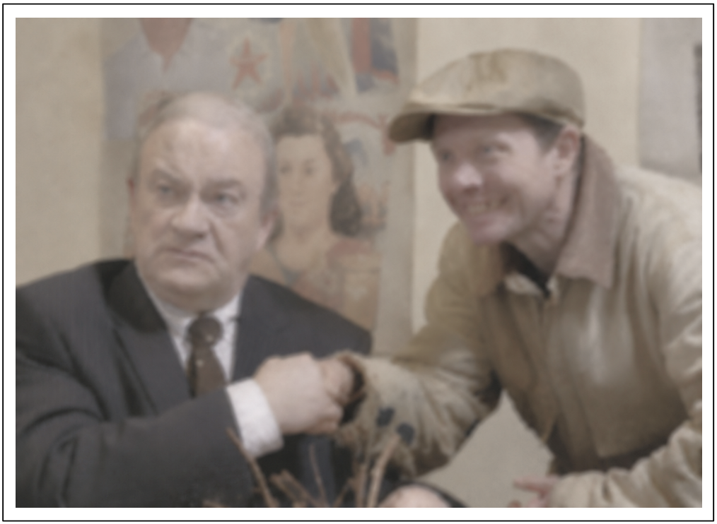 Blurry photo taken with the Borovicom Pro-7, President Stepanov